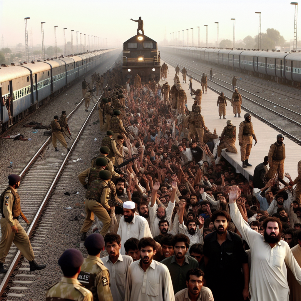 Train Hijacking in Pakistan: Dozens Freed, Hundreds Remain Hostage