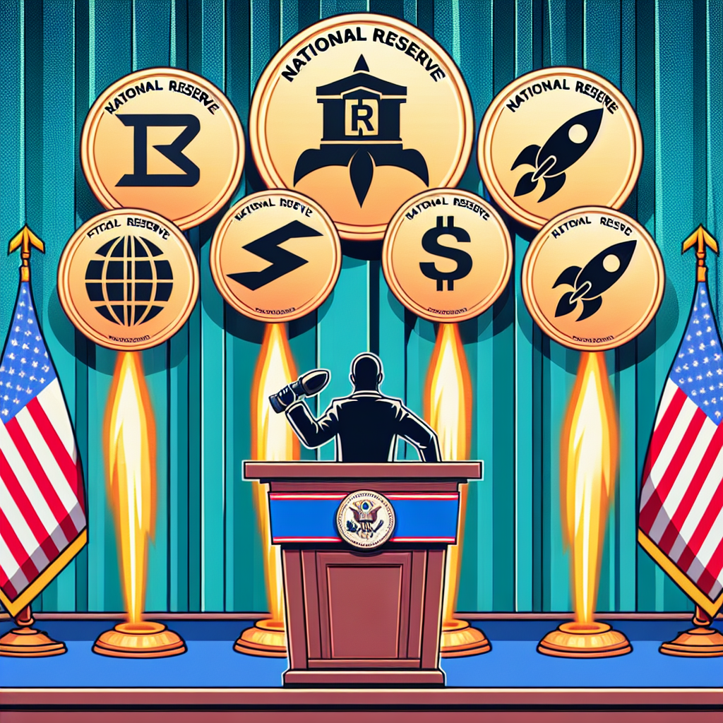 Trump Announces 5 Cryptocurrencies for National Reserve, Prices Skyrocket