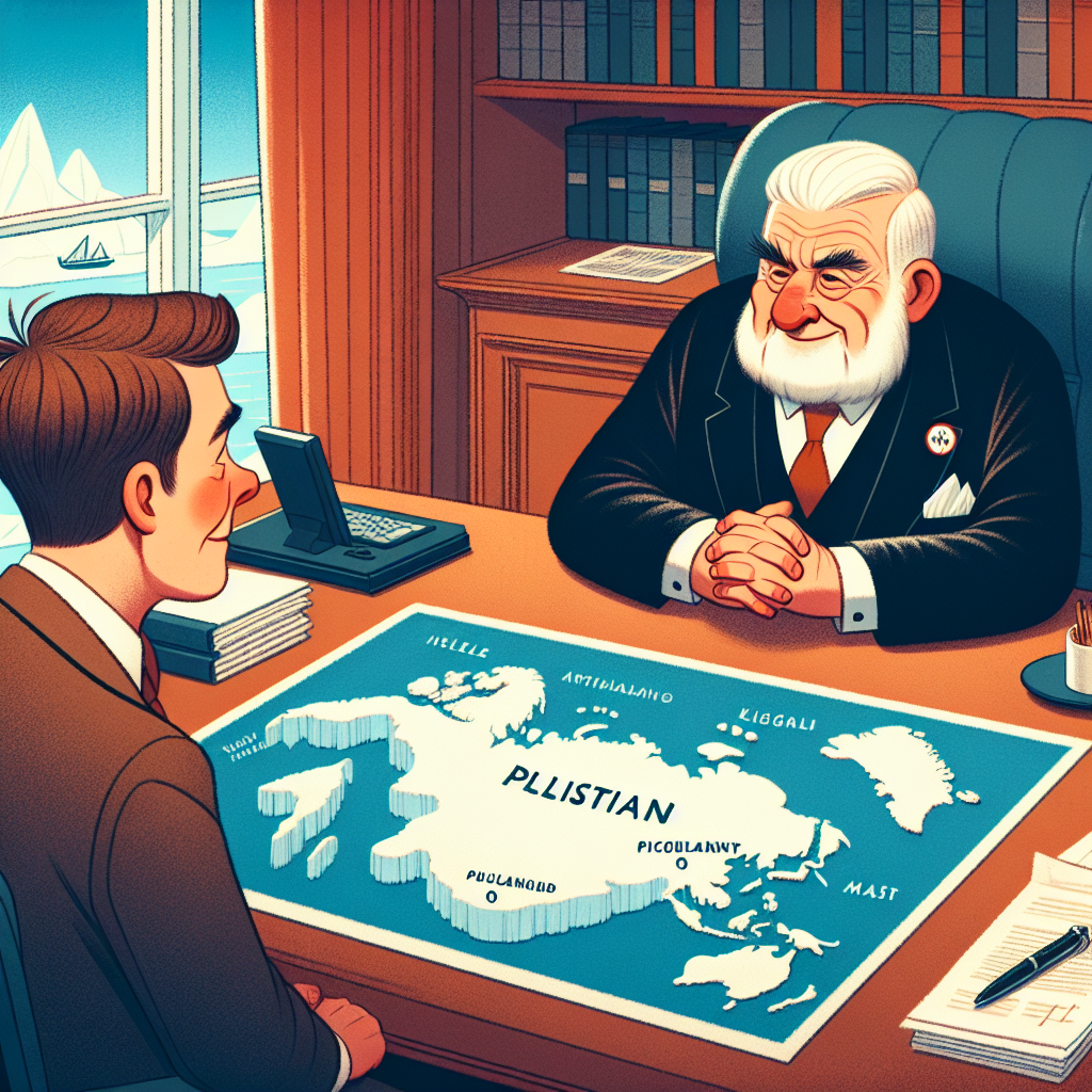 "Trump Discusses Greenland Acquisition Before JD Vance's Visit"