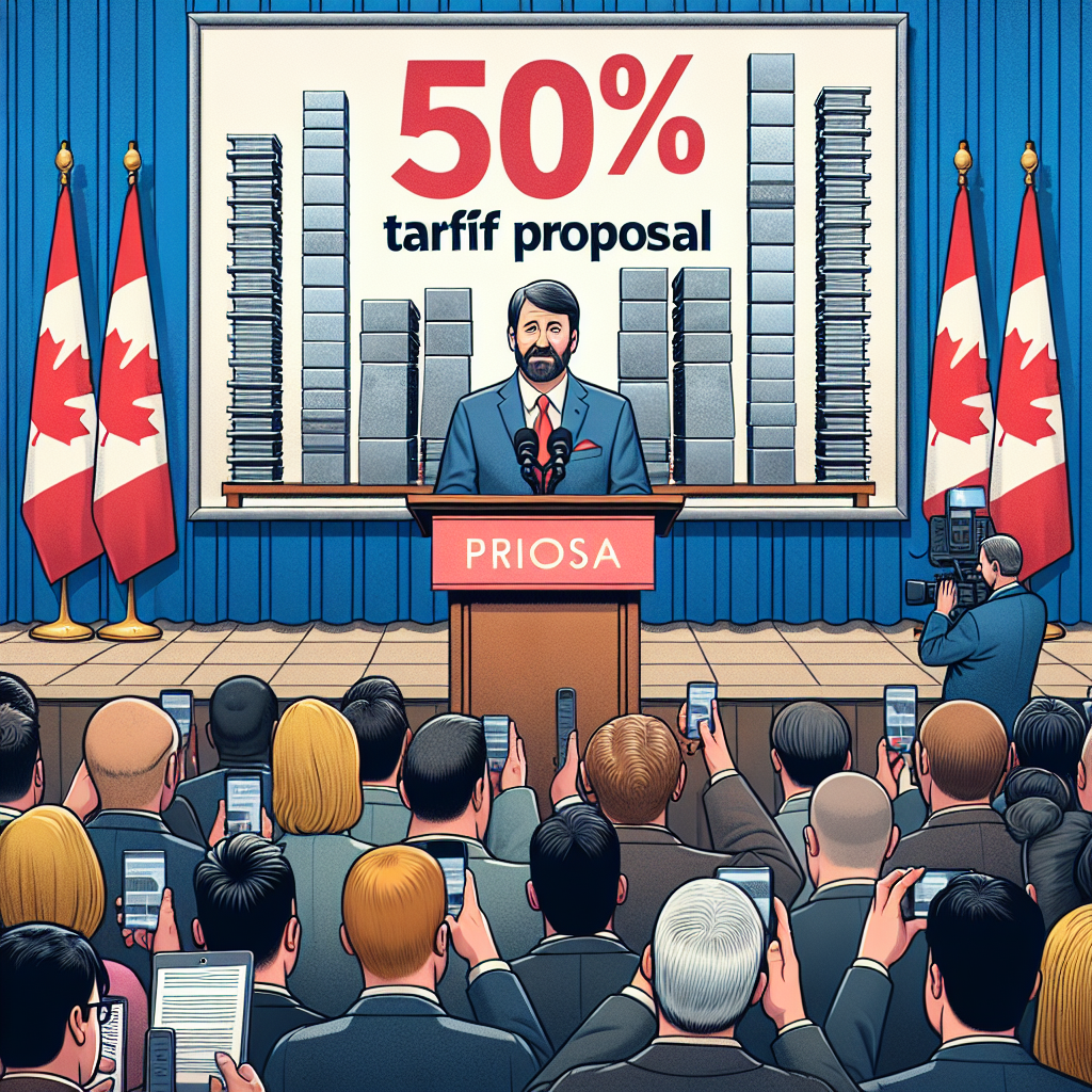 Trump Proposes 50% Tariffs on Canadian Steel and Aluminum