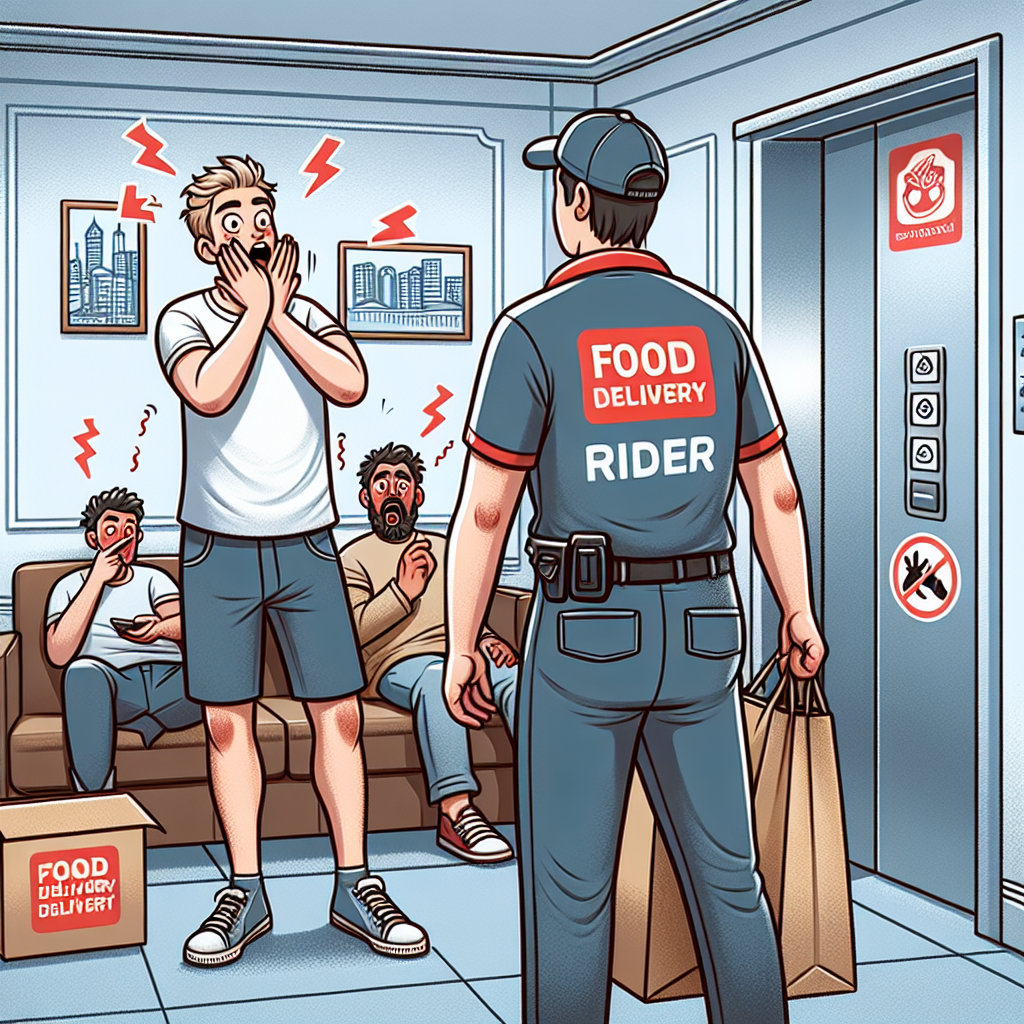 Uber Eats Delivery Agent Caught Urinating in Sydney Lift, Terminated