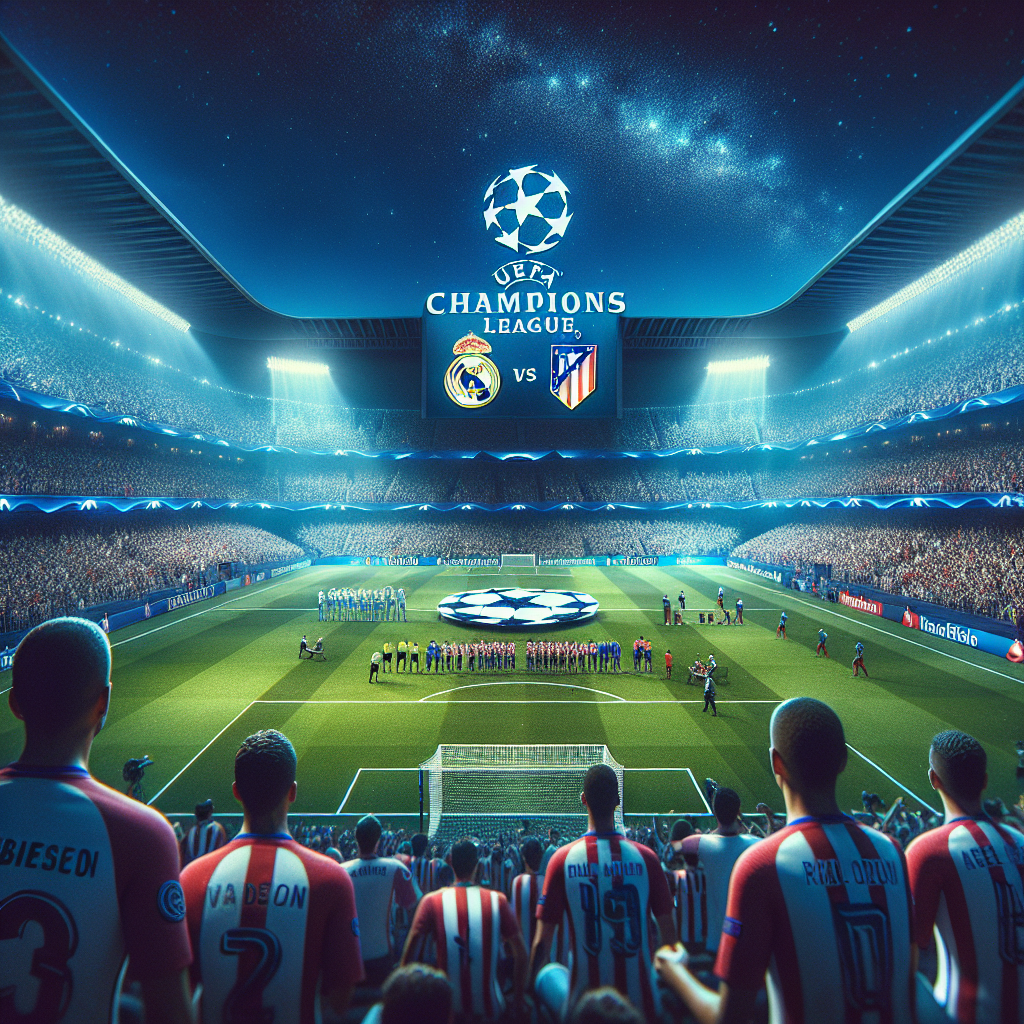 UEFA Champions League Showdown: Real Madrid vs Atletico – Team Updates, Kickoff, Streaming Info