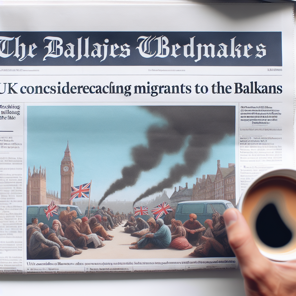 UK Considers Relocating Migrants to the Balkans – The Times