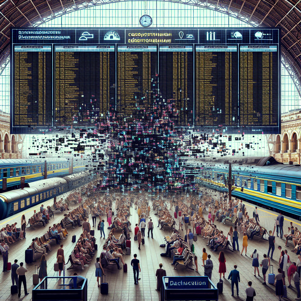 Ukraine Railway Reports Major Cyberattack on Online Systems