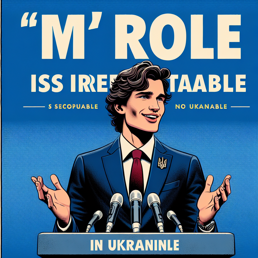 "Ukraine's Zelensky: My Role is Irreplaceable"