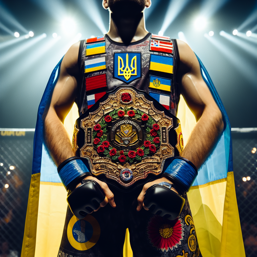 Ukrainian Fighter's Victory Belt Highlights Trump-Zelensky Tensions at UFC Event