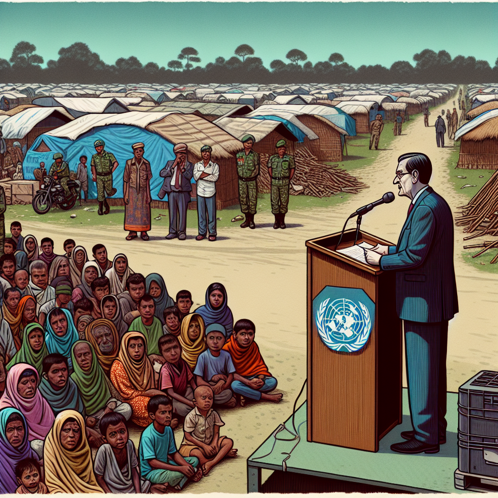UN Chief Condemns Aid Reductions as 'Criminal' at Rohingya Refugee Camps in Bangladesh Visit