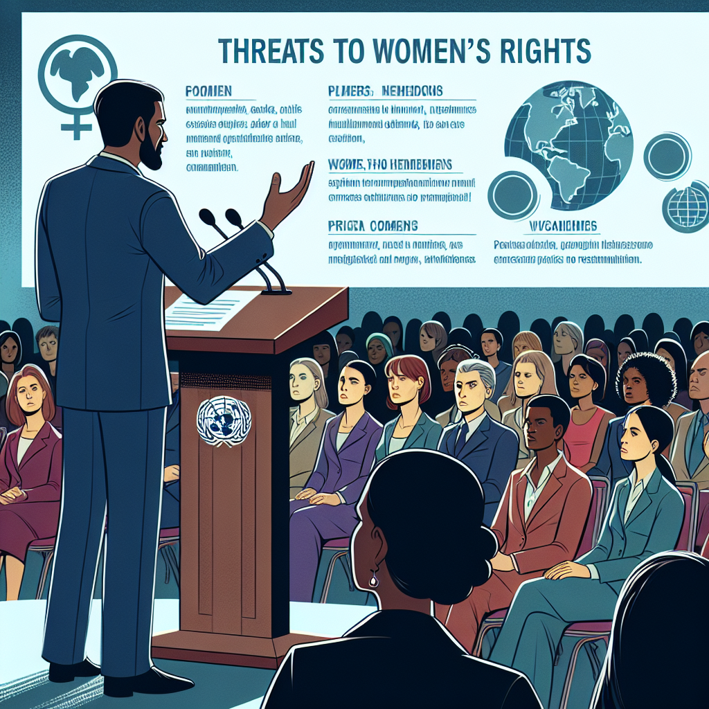 UN Chief Urges Action as Women's Rights Face Threats