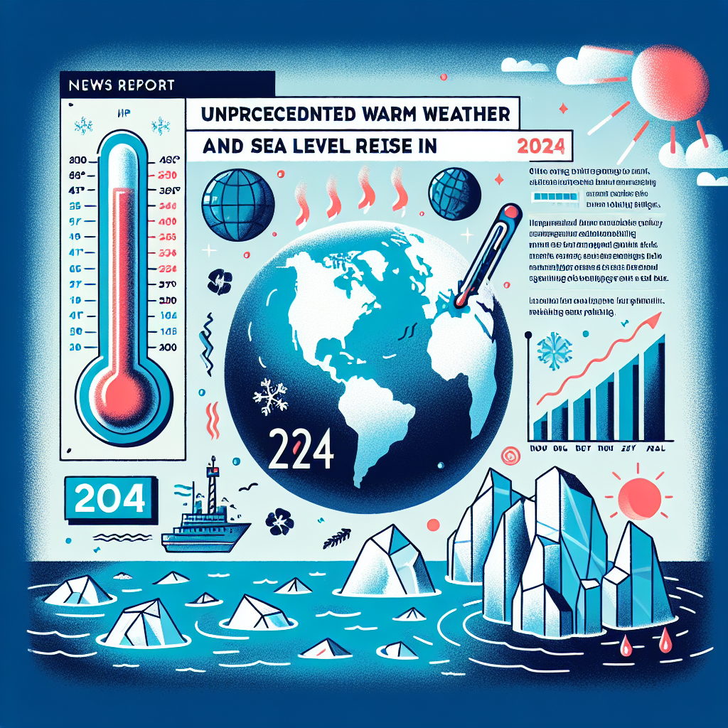 UN Reports Record High Temperatures in 2024 Lead to Ice Loss and Rising Sea Levels