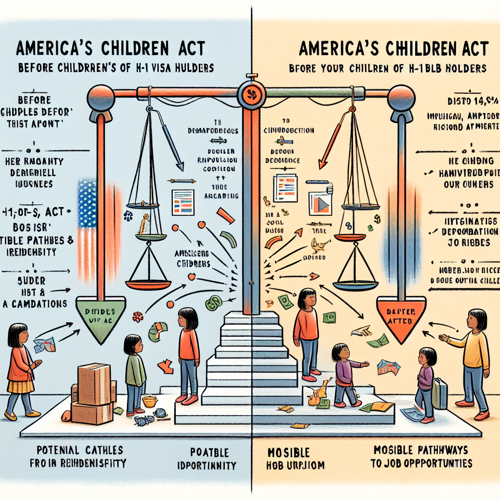 Understanding the Impact of the America's Children Act on H-1B Visa Holders' Children