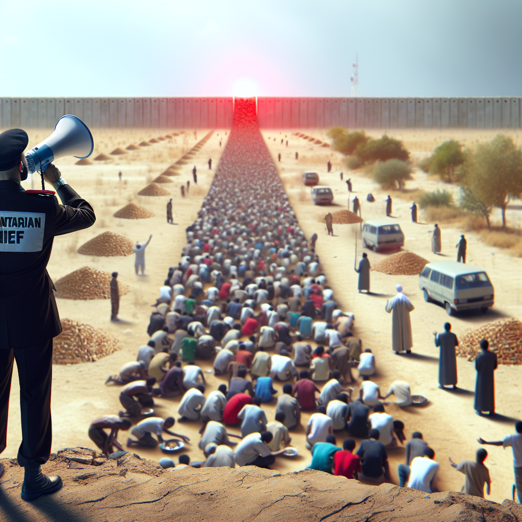 UNRWA Chief Alerts to Escalating Hunger Crisis in Gaza Amid Israeli Food Blockade