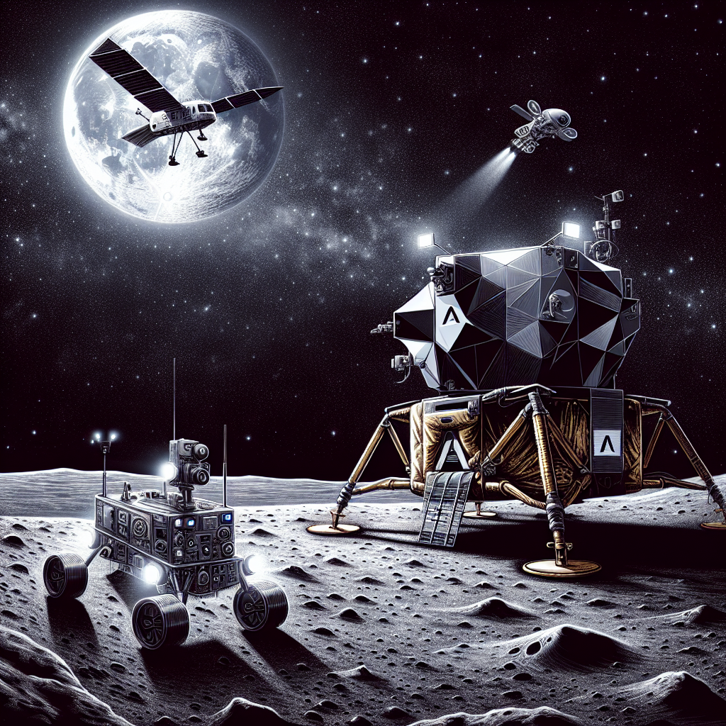 US Company Aims for Moon Landing with Drill, Rovers, and Hopping Drone