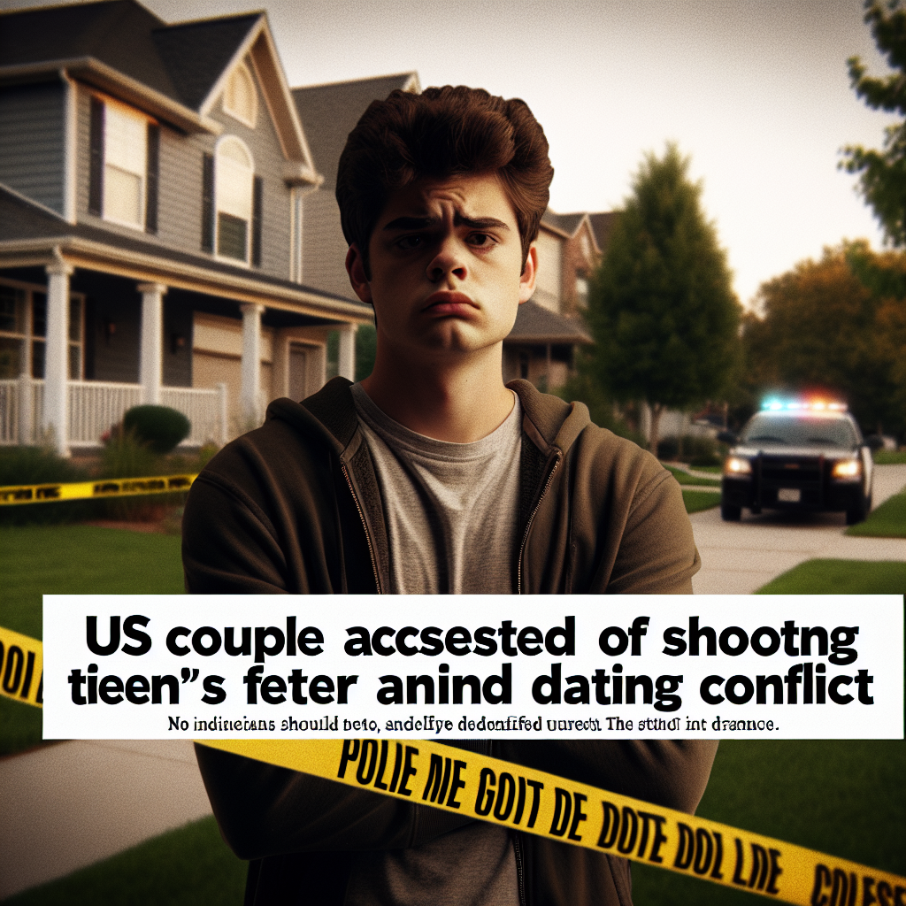 US Couple Accused of Shooting Teen's Father Amid Dating Conflict
