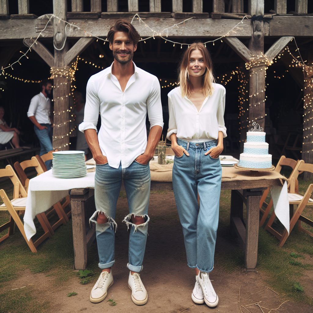 US Couple Criticized for Casual Attire at 'Budget' Wedding