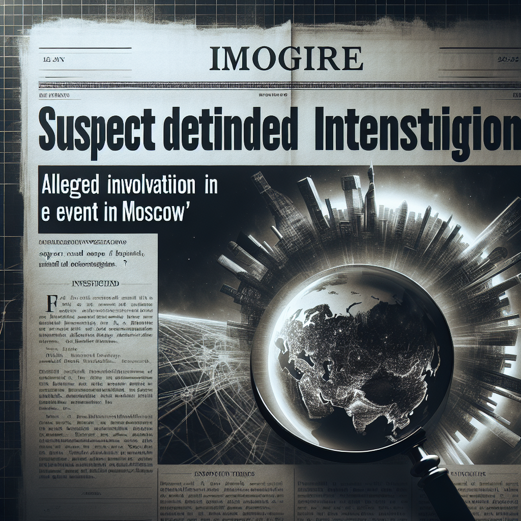 US Detains Suspect in Connection with 2024 Moscow Terror Attack