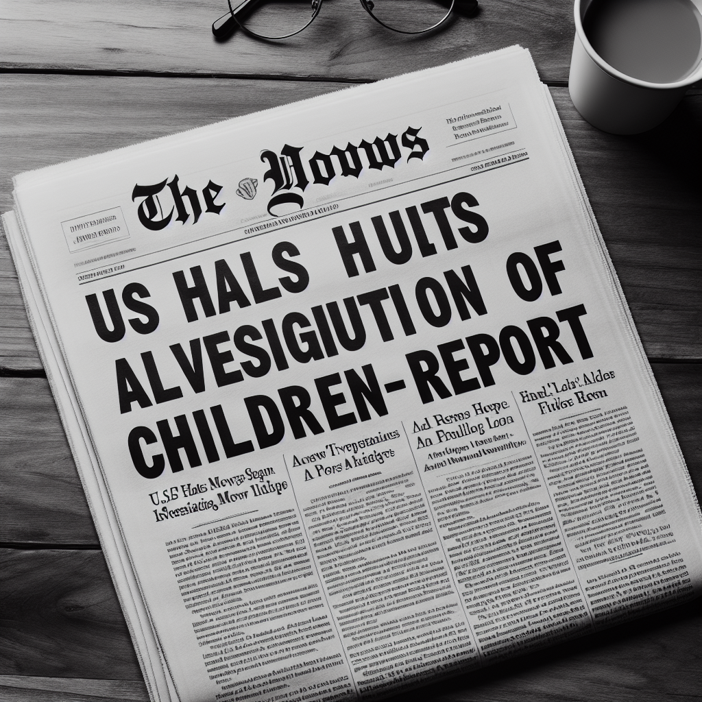 US Halts Investigation into Russia's Alleged Abduction of Ukrainian Children – Report