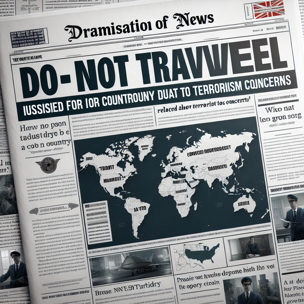 US Issues "Do Not Travel" Advisory for Pakistan Amid Terrorism Concerns