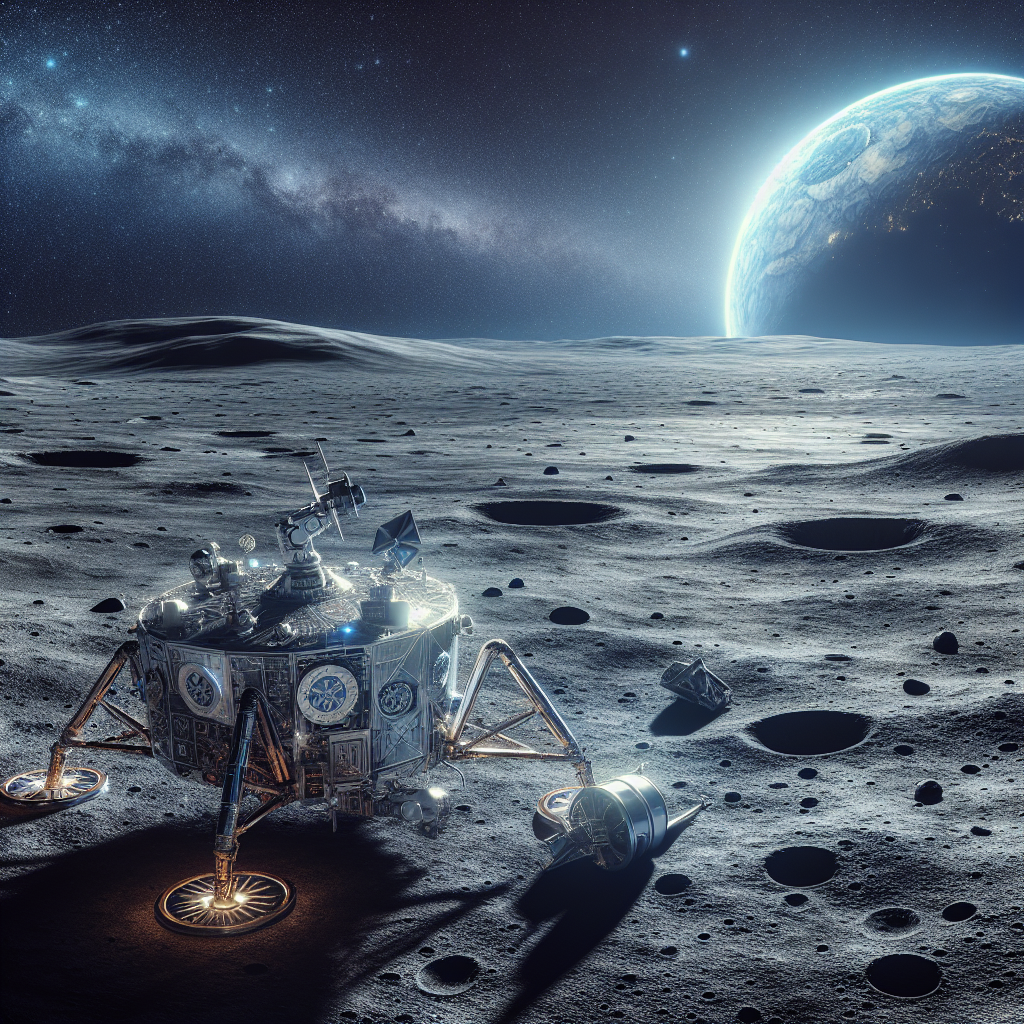 US Lunar Mission Concludes as Private Lander Overturns on Moon