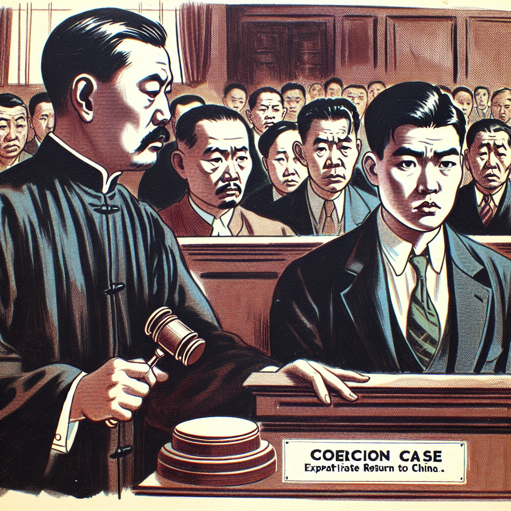 US Sentences Man for Coercing Chinese Expatriate to Return to China