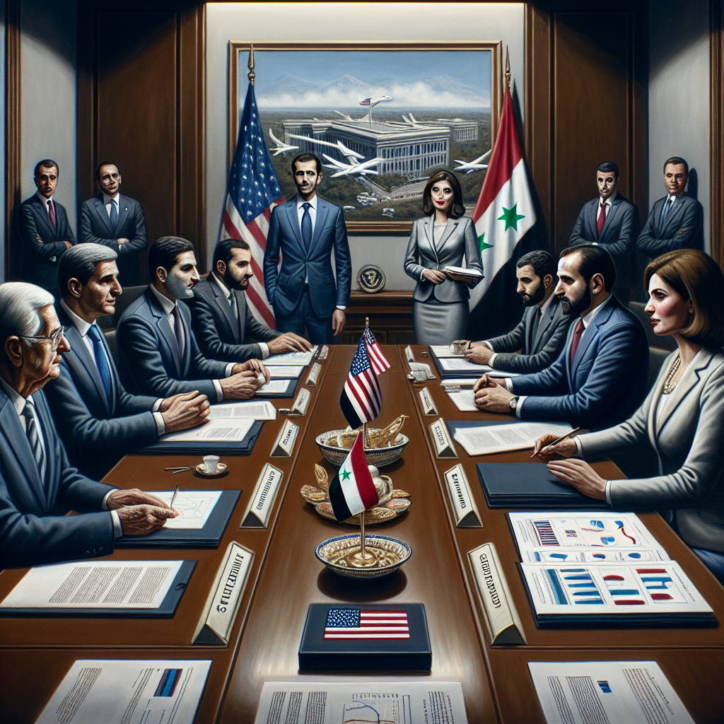 US Sets Conditions for Sanctions Relief to New Syrian Government