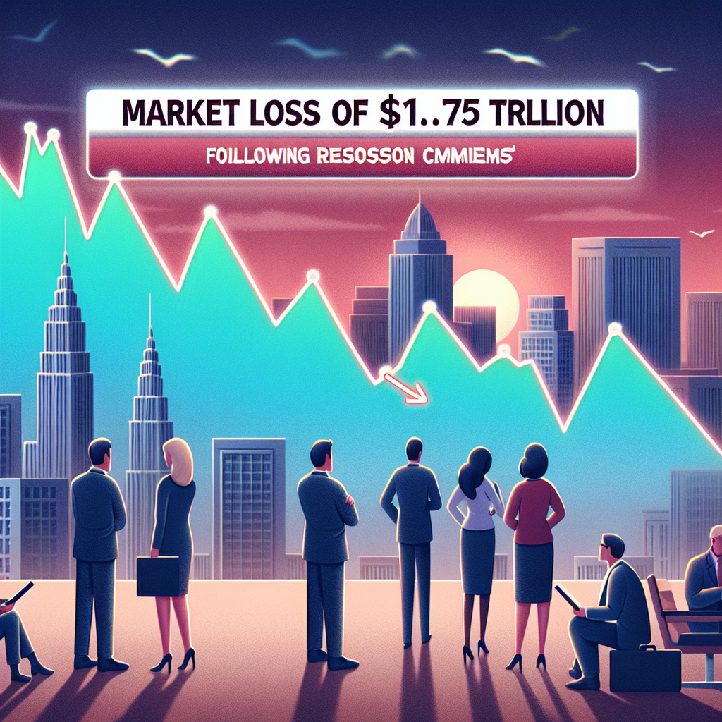 US Stock Market Plummets $1.75 Trillion Following Trump's Recession Comments