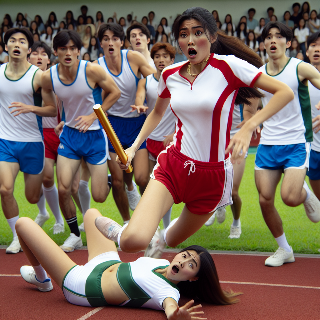 US Student Suffers Concussion After Being Struck by Opponent's Baton in Relay Race