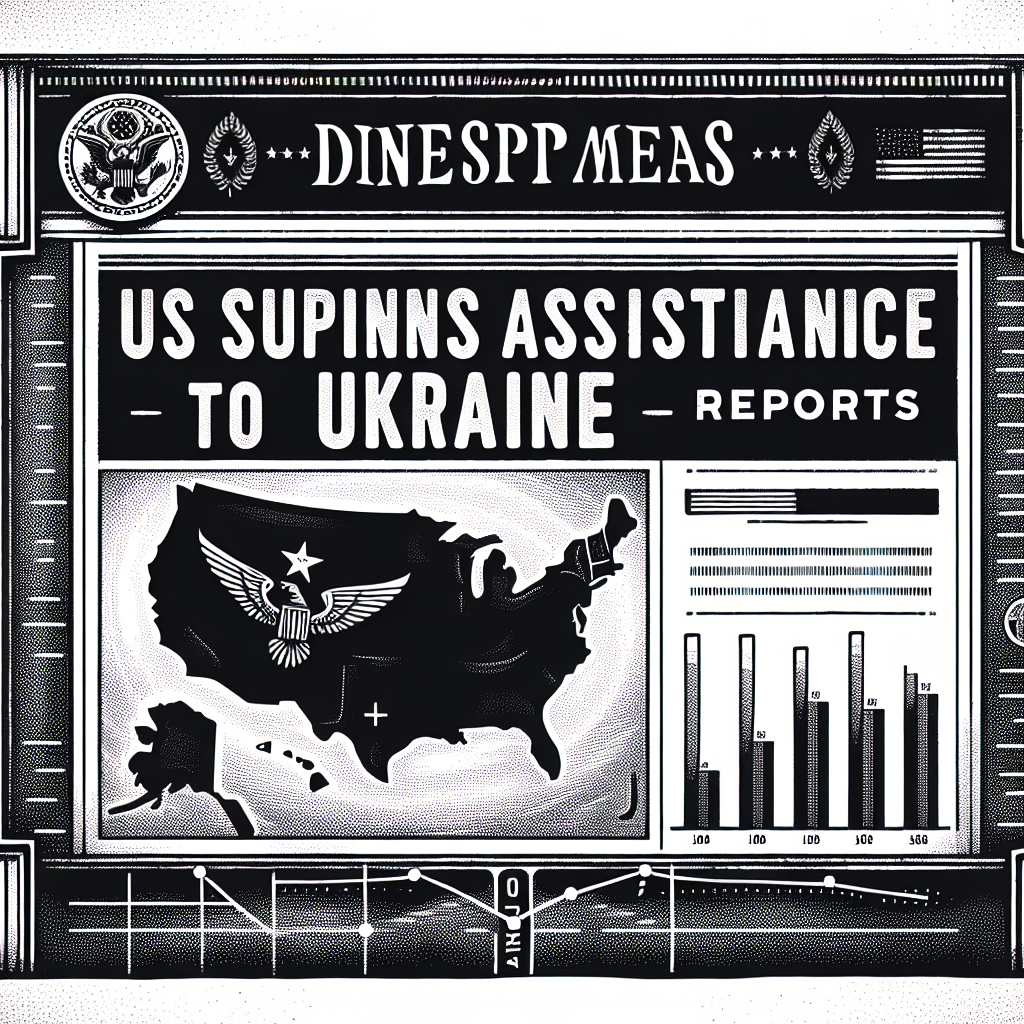 US Suspends Military Assistance to Ukraine – Reports