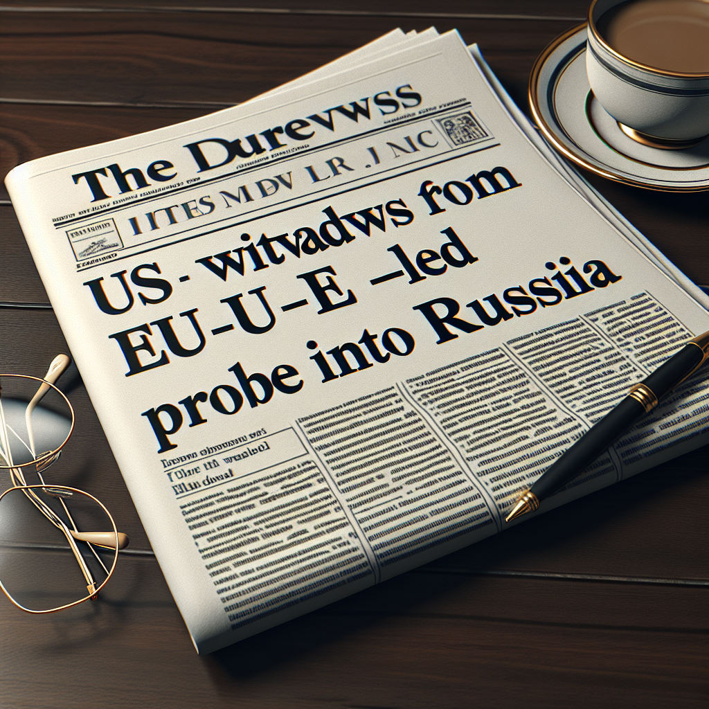 US Withdraws from EU-Led Probe into Russia – NYT