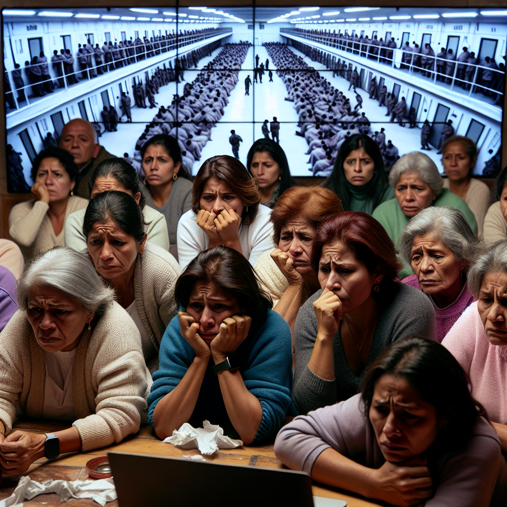 Venezuelan Mothers Identify Deported Sons in Mega-Prison Videos