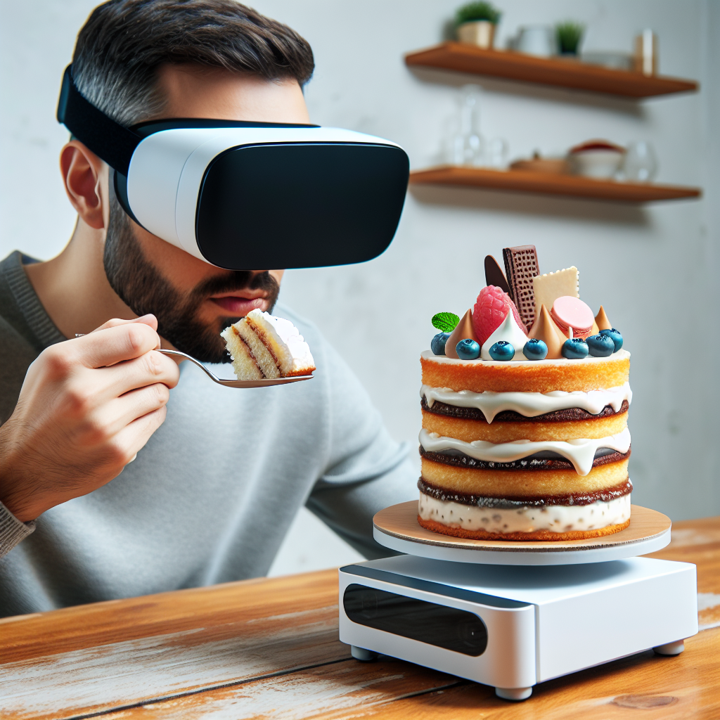 Virtual Reality 'E-Tongue' Brings Cake Tasting to Life