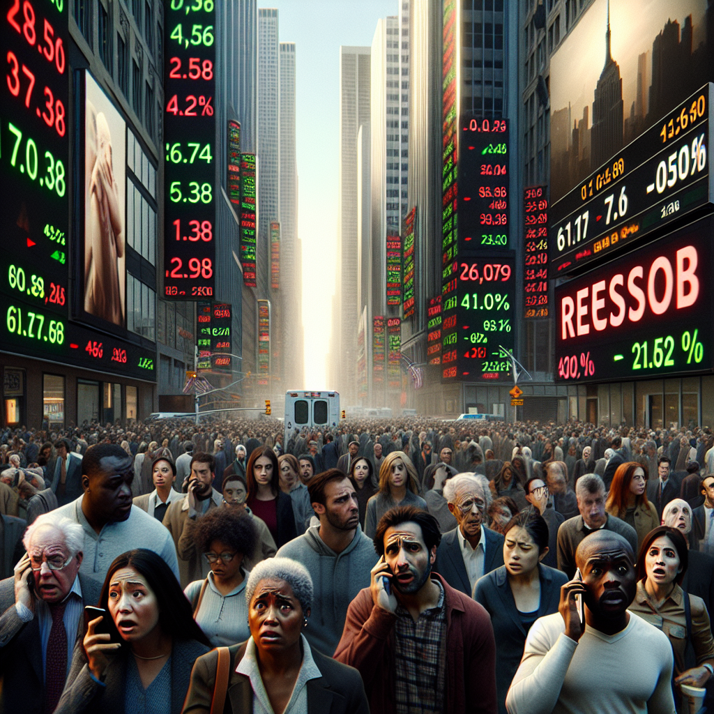 Wall Street Plummets Amid Recession Concerns Triggered by Trump Policies