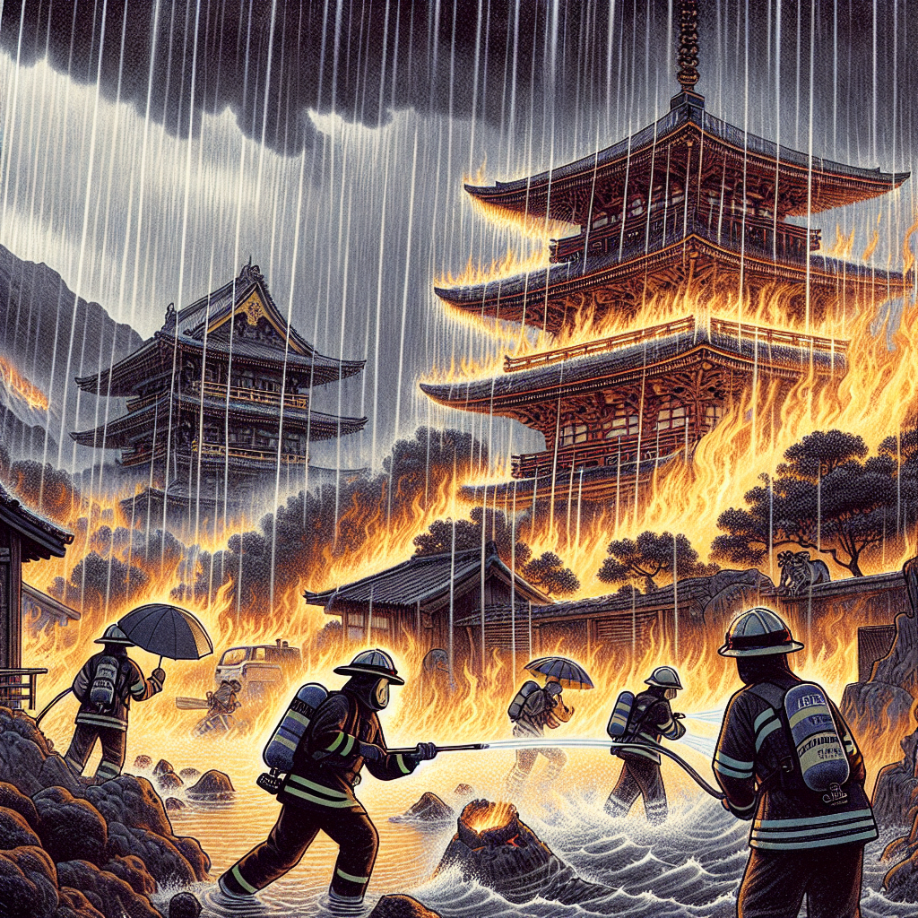 Weather Brings Relief Amid Japan's Most Severe Wildfire in Half a Century