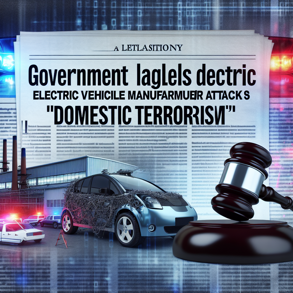 White House Labels Tesla Attacks as 'Domestic Terrorism'