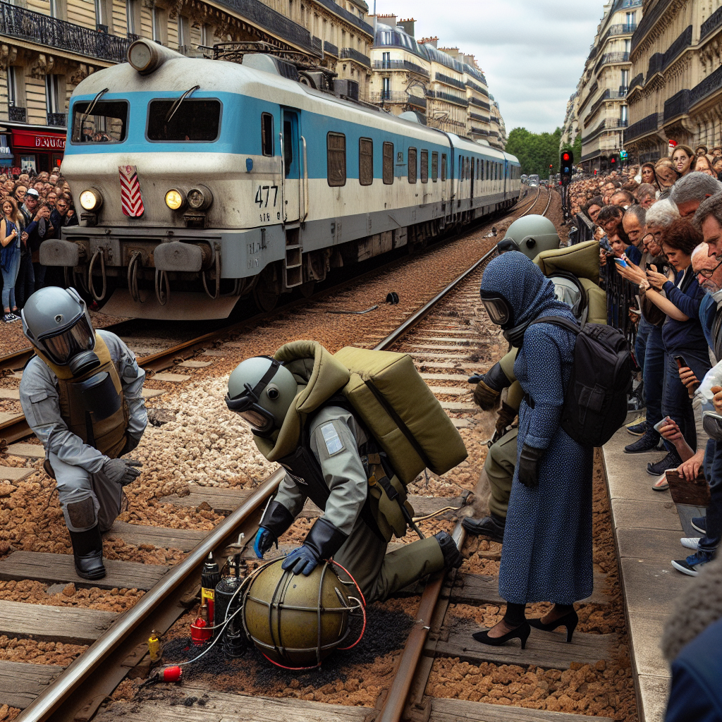 WWII Bomb Discovered on Paris Train Tracks, Halting Traffic