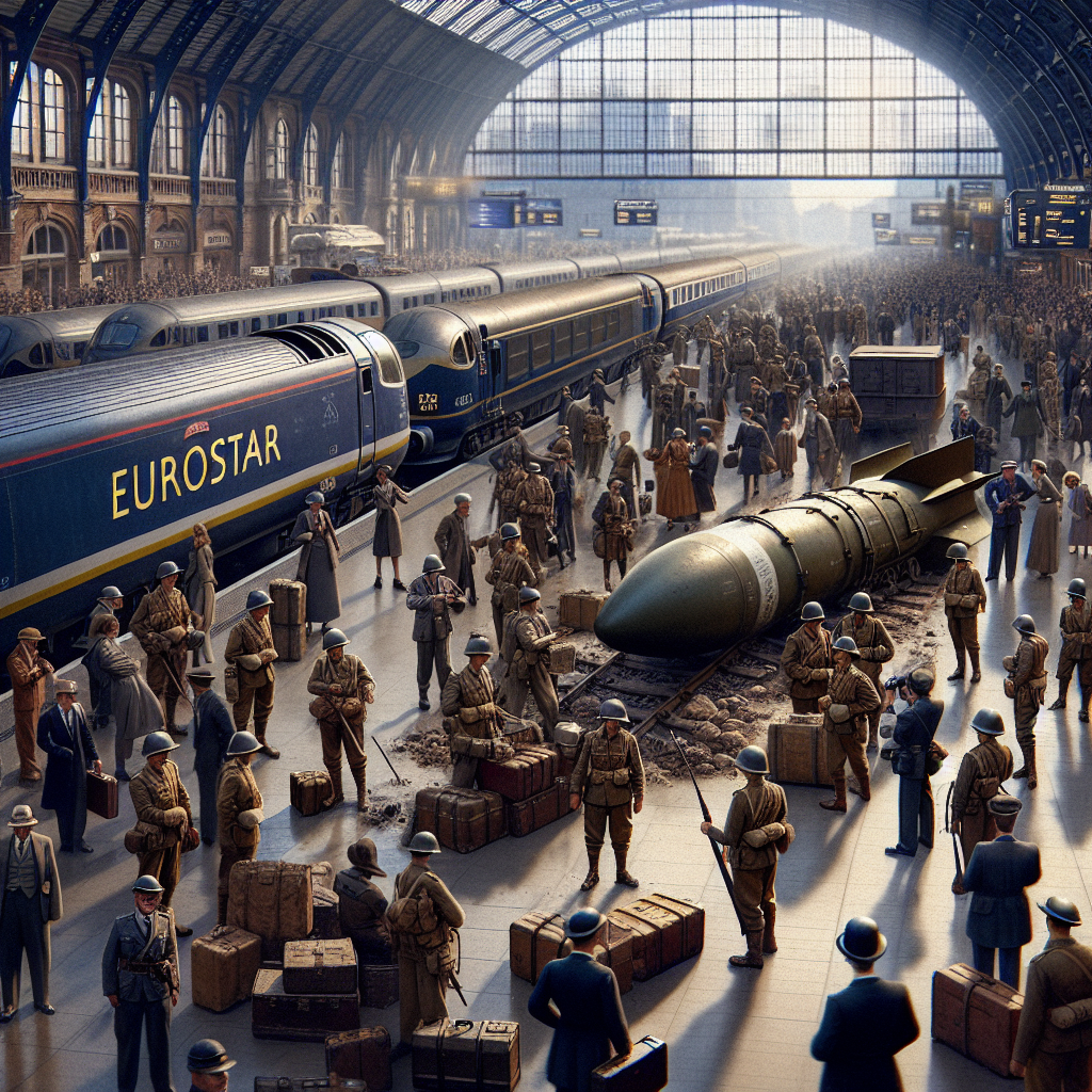 WWII Bomb Discovery Disrupts Eurostar Services Across Europe