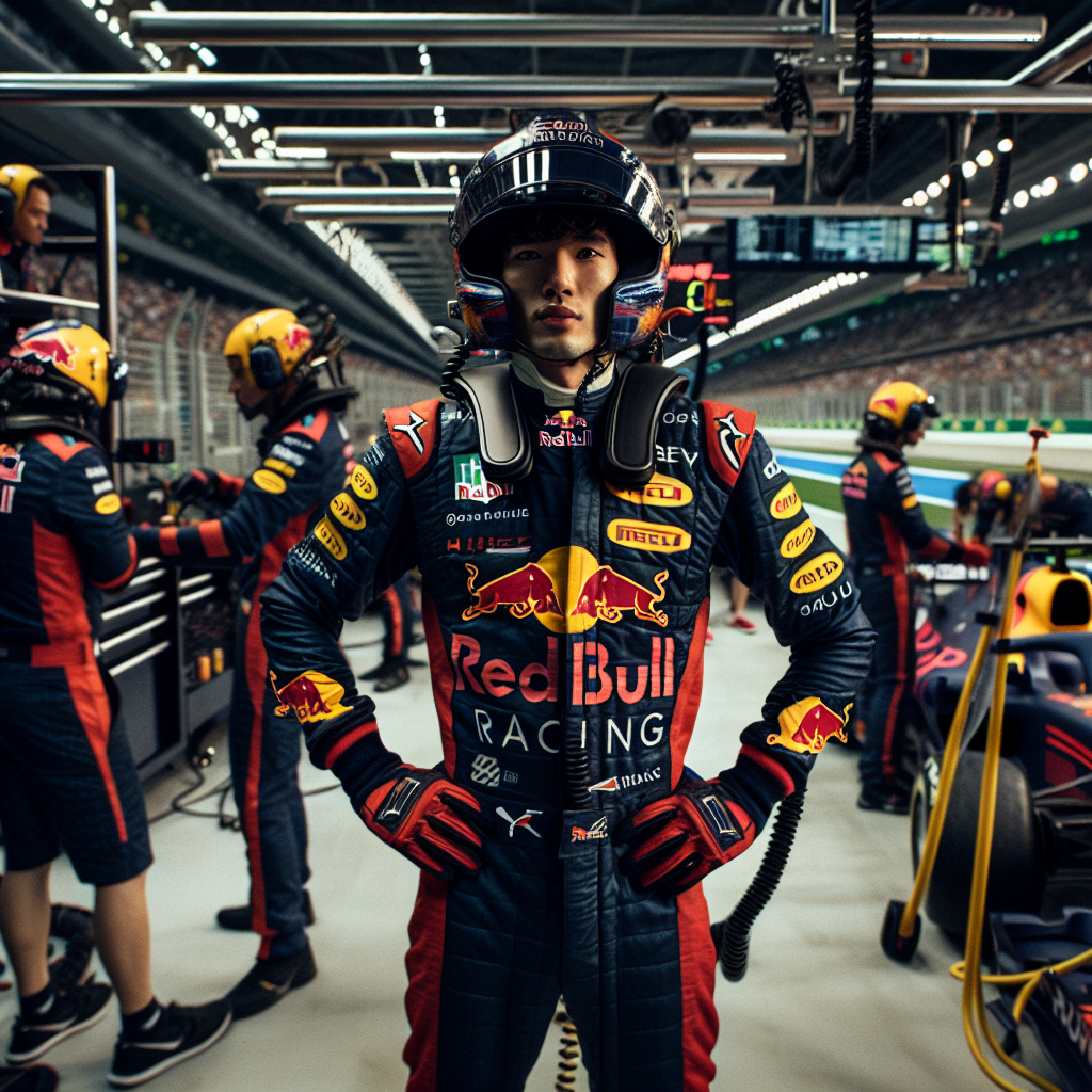 Yuki Tsunoda Steps in for Liam Lawson at Red Bull Racing F1