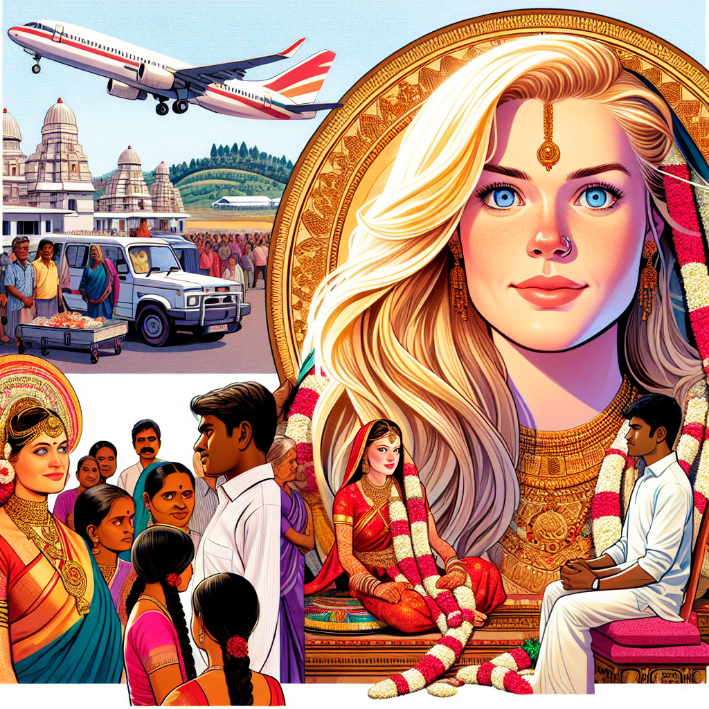 American Woman Journeys to Andhra Village to Wed Instagram Love