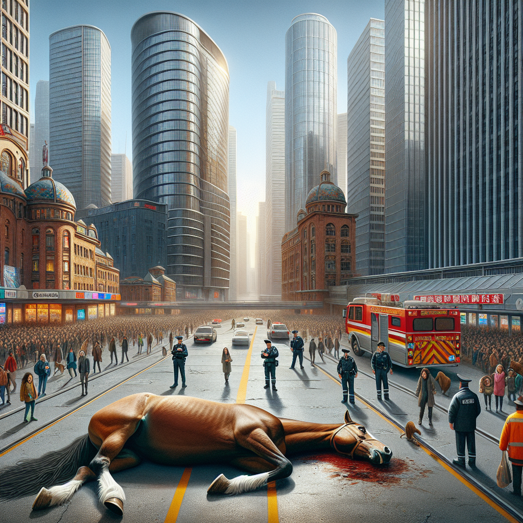 Authorities Discover Deceased Horse on Bustling Atlanta Street