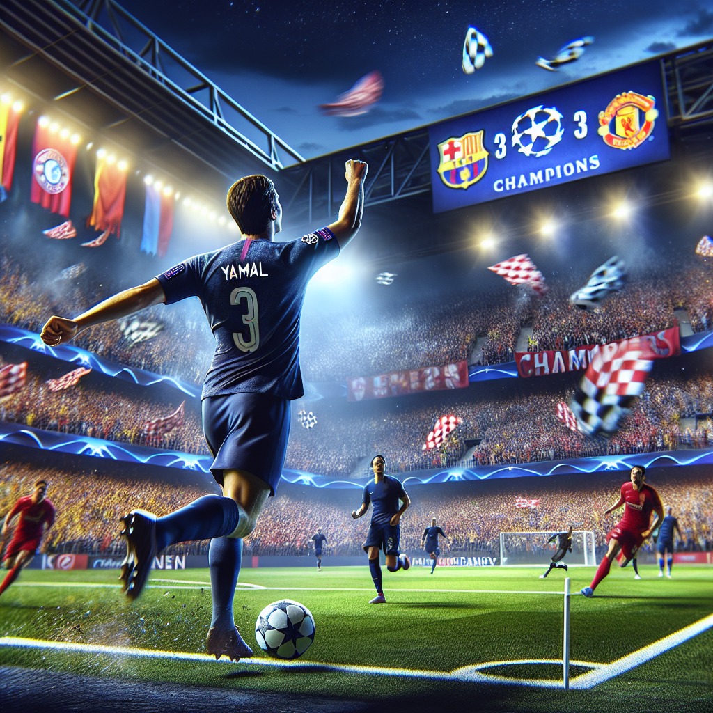 Barcelona and Inter Milan Thrill with 3-3 Draw in Champions League Semi-Final Featuring Yamal