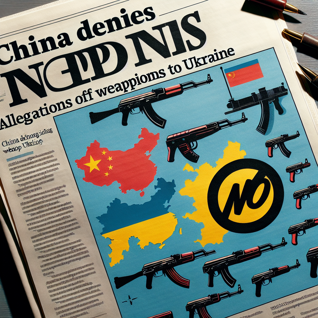 China Denies Allegations of Supplying Weapons to Ukraine