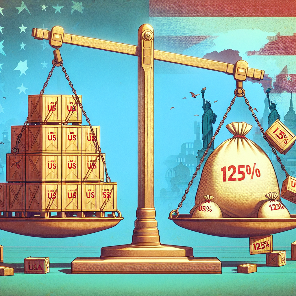 China Escalates Trade War with 125% Tariff Hike on US Goods