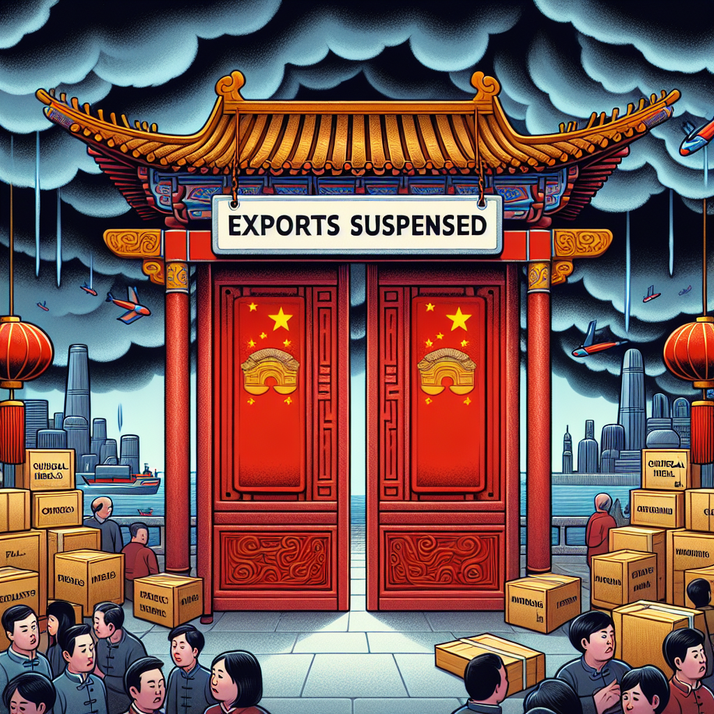 China Suspends Export of Crucial Metals and Magnets Amid Escalating US Trade War