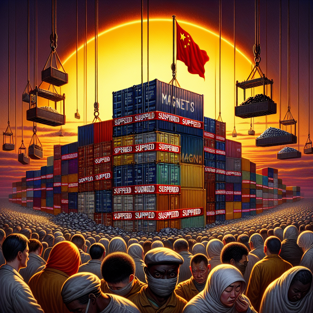 China Suspends Rare Mineral and Magnet Exports Amid Escalating US Trade Tensions