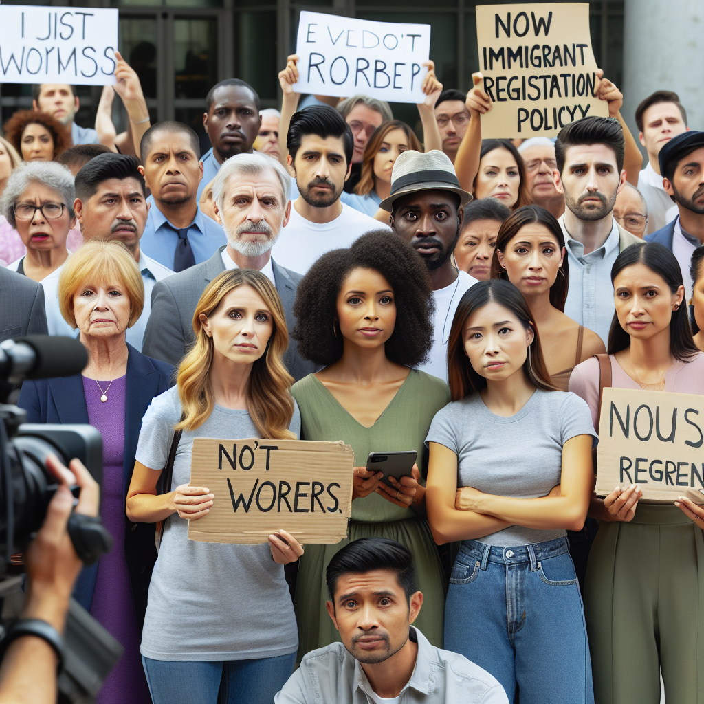 Concerns Rise Over Potential Racial Profiling in New Immigrant Registration Policy