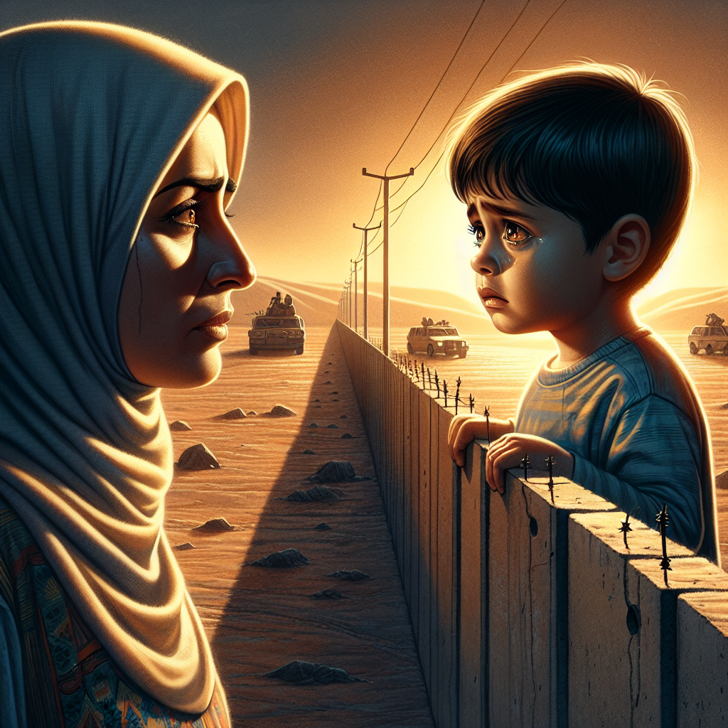 Cross-Border Family: A Mother and Son Separated by Conflict