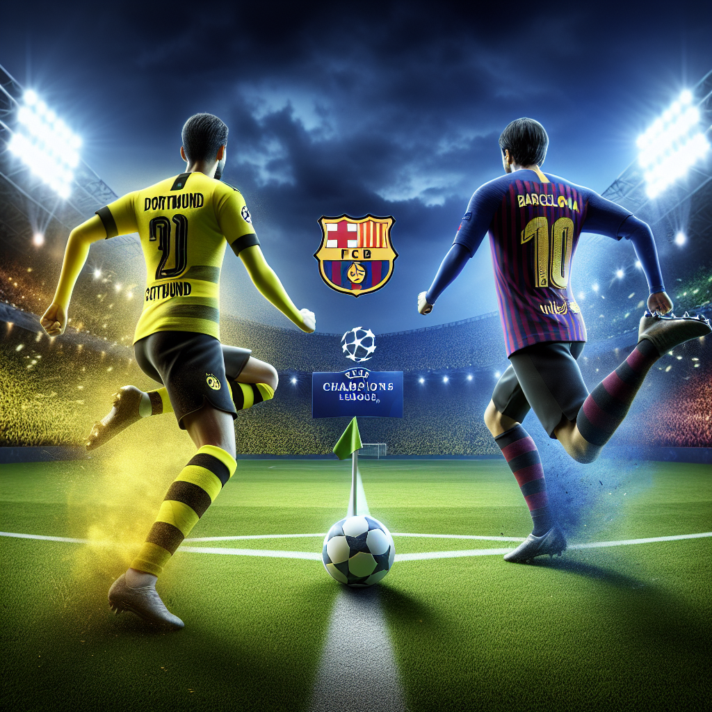 Dortmund vs Barcelona – Champions League Clash: Kickoff, Team Updates, Lineups