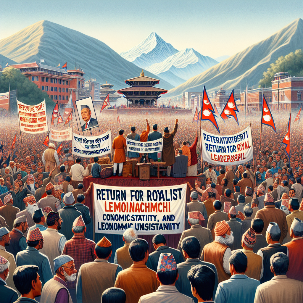 Economic Uncertainty and Leadership Discontent Boost Royalist Sentiment in Nepal