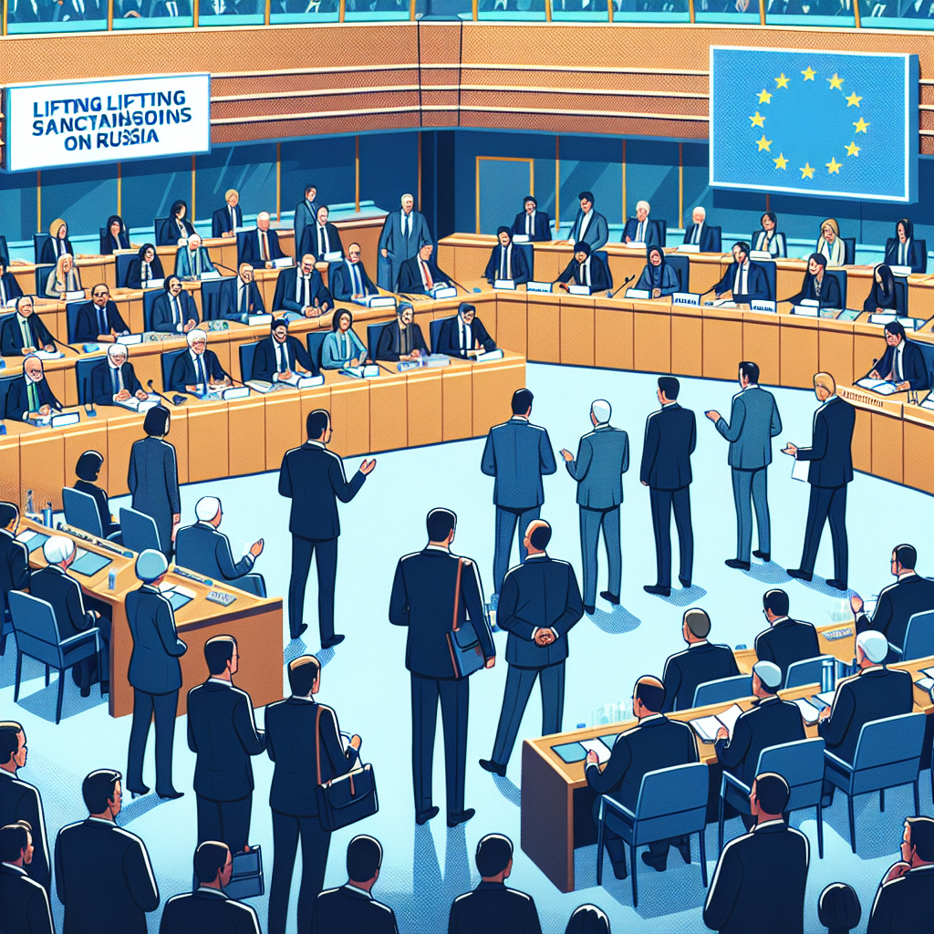 EU Conference Calls for Lifting Sanctions on Russia