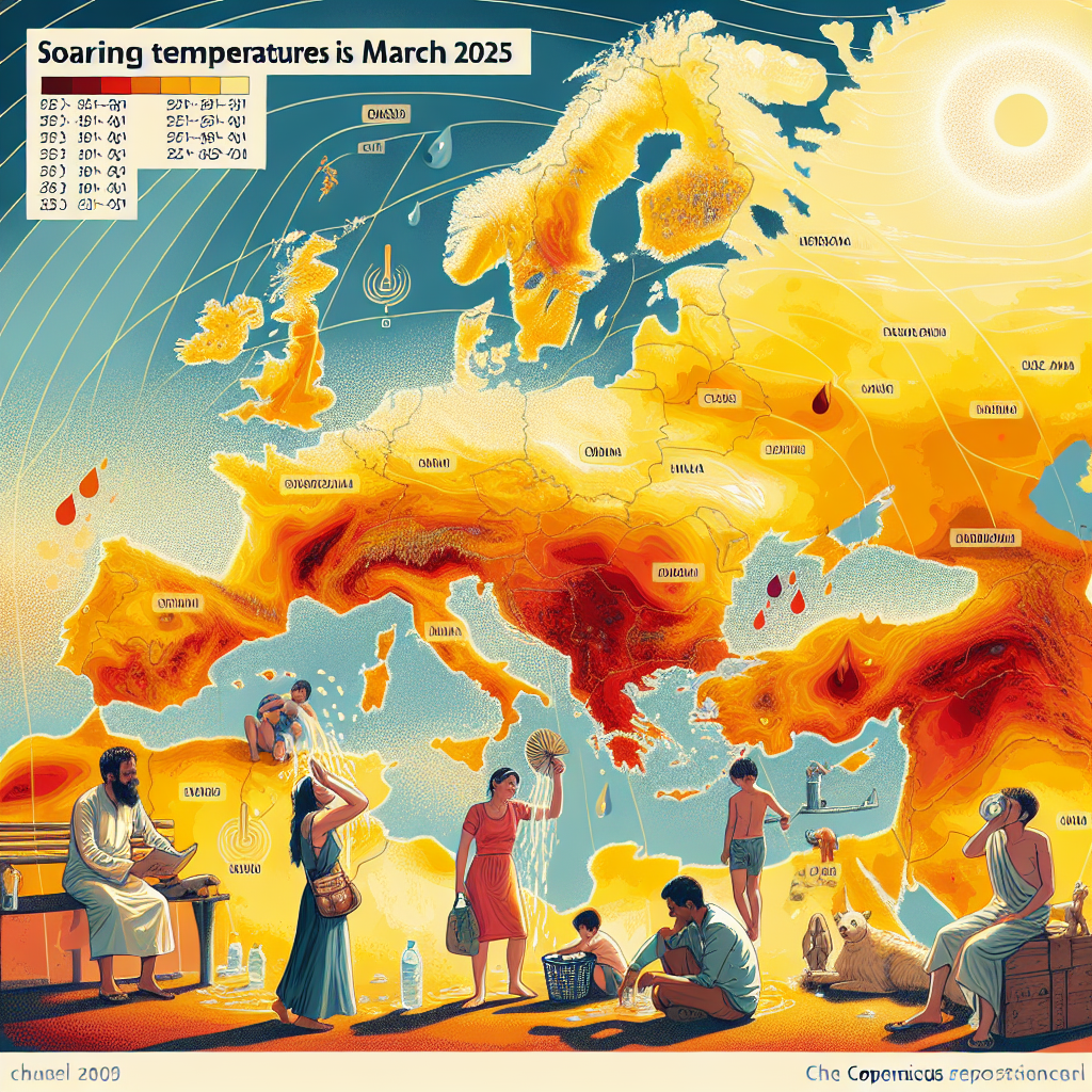 Europe Experiences Record-Breaking Heat in March 2025: Copernicus Climate Report