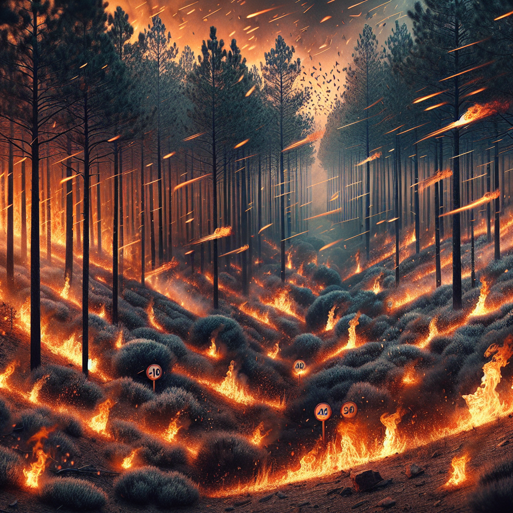 Fire Risk Heightens with Low Humidity and Wind Amid Pine Barrens Blaze